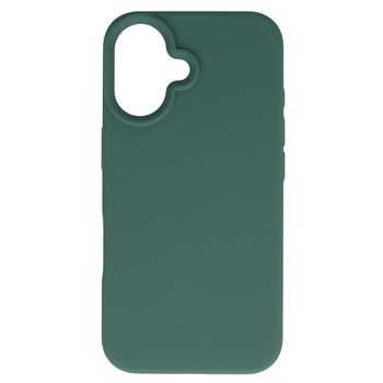 Tel Protect Silicone Premium do Iphone 16 ciemnozielony
