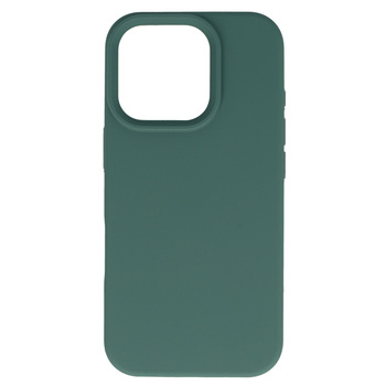 Tel Protect Silicone Premium do Iphone 16 Pro Max ciemnozielony