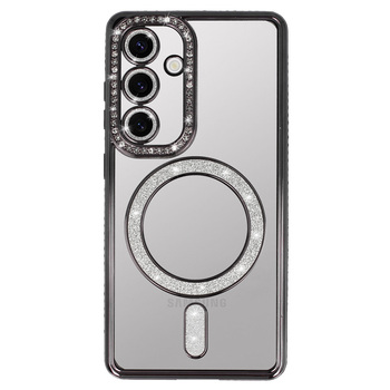 Bling Magsafe Case do Samsung Galaxy S24 czarny