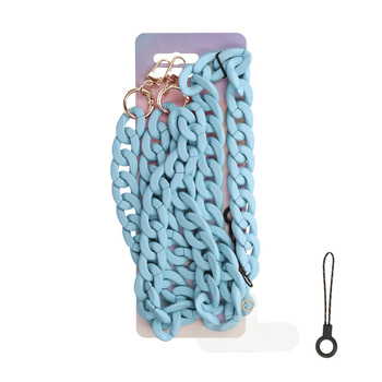 Phone lanyard 0434 blue