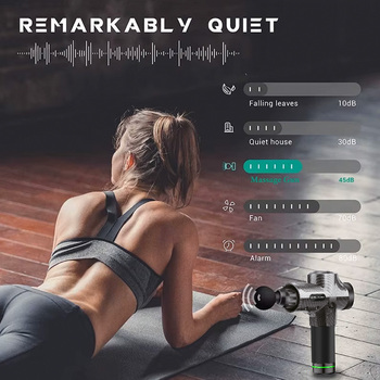 Blavec Pistolet do masażu / masażer BMG-01 Massage Gun MAX czarny