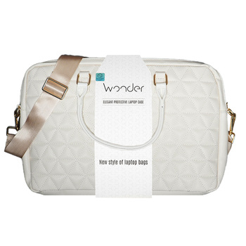Wonder Briefcase Laptop 15-16 cali pico beżowe