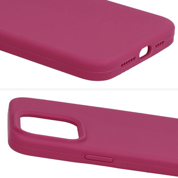 Silicone Lite Case do Iphone 15 malinowy