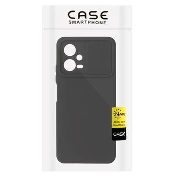 Camshield Soft do Xiaomi Redmi Note 12 5G/Poco X5 Czarny