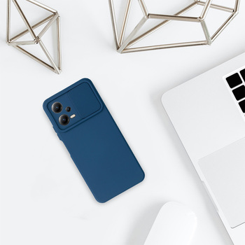 Camshield Soft do Xiaomi Redmi Note 12 5G/Poco X5 Granatowy