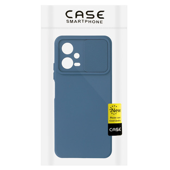 Camshield Soft do Xiaomi Redmi Note 12 5G/Poco X5 Granatowy