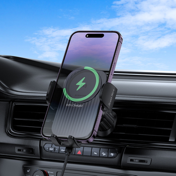 Borofone Car holder BH221 Path with induction charging to air vent black