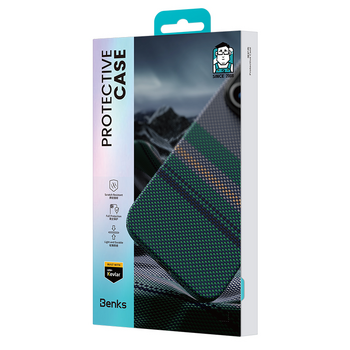 Benks Magnetic Armor Air Aurora Kevlar 600D Case (SA66) for Iphone 16 Pro Max