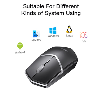 Yesido Computer mouse KB16 wireless black