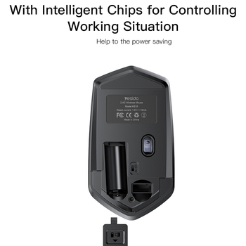 Yesido Computer mouse KB16 wireless black