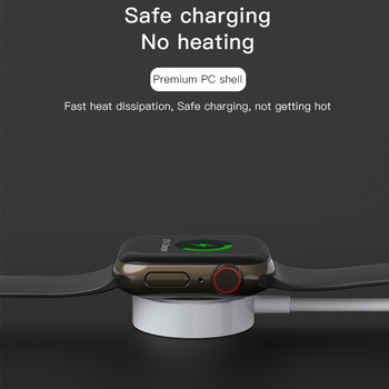 Yesido Ładowarka indukcyjna CA113 do smartwatch Apple Watch z kablem Typ C na Lightning biała