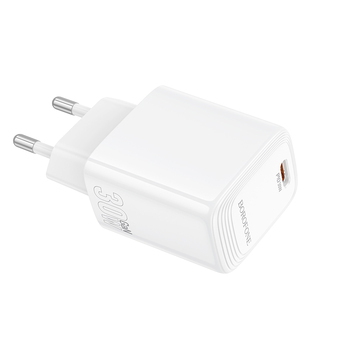 Borofone Ładowarka sieciowa BN28 Fuente - Typ C - PD 30W biała