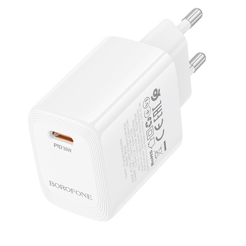 Borofone Ładowarka sieciowa BN28 Fuente - Typ C - PD 30W biała
