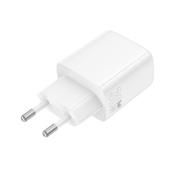 Borofone Ładowarka sieciowa BN29 Fuente - USB + Typ C - QC 3.0 PD 30W biała