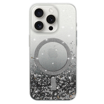 Tel Protect Moonlite Magsafe Case for Samsung Galaxy S24 black clear