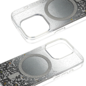 Tel Protect Moonlite Magsafe Case for Samsung Galaxy S25 black clear