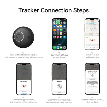Rock Tracker Tag (Apple only) beige