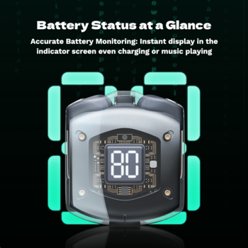 Rock Słuchawki bluetooth TWS Air Bubble czarne