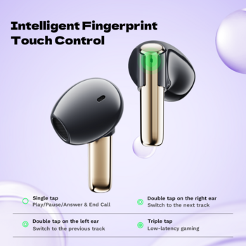 Rock Słuchawki bluetooth TWS Air Bubble czarne