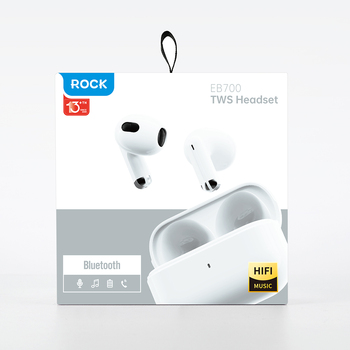 Rock Bluetooth earphones TWS EB700 white