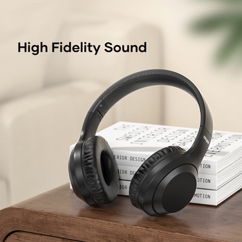 Rock Słuchawki nauszne O2 bluetooth czarne