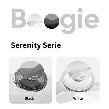 Rock Uchwyt PopSocket Boogie Pure Series magnetyczny czarny