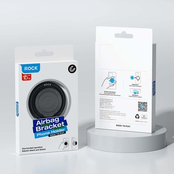 Rock Uchwyt PopSocket Boogie Pure Series magnetyczny czarny