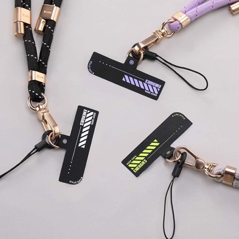 Rock Universal phone lanyard long, neck strap purple