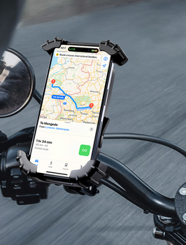 Rock Bike phone holder to handlebar black