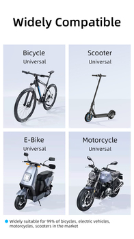 Rock Uchwyt rowerowy na telefon do lusterka czarny