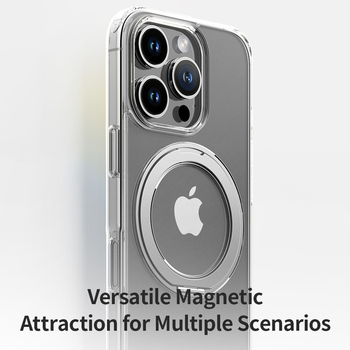 Rock Etui Crystal Rotating Series Magnetic do Iphone 16 Pro Max przezroczyste