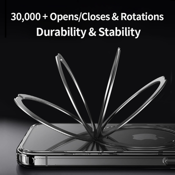 Rock Etui Crystal Rotating Series Magnetic do Iphone 16 Pro przezroczyste