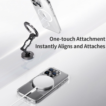 Rock Etui Crystal Series Magnetic do Iphone 16 Plus przezroczyste