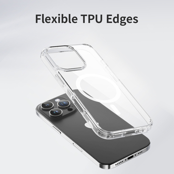 Rock Etui Crystal Series Magnetic do Iphone 16 Plus przezroczyste