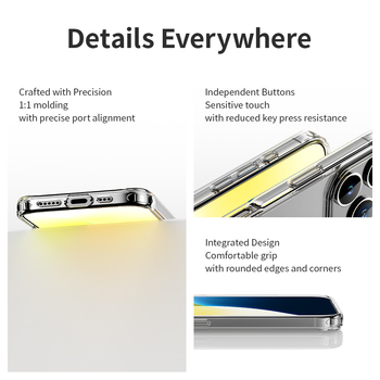 Rock Etui Crystal Series Magnetic do Iphone 16 Plus przezroczyste