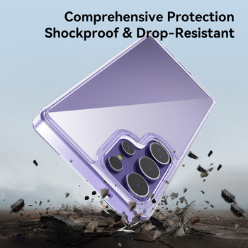 Rock Etui Crystal Transparent Series do Samsung Galaxy S25 przezroczyste