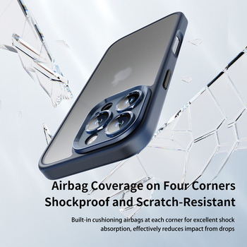 Rock Etui Guard Touch Matte Series do Iphone 16 Pro Max szare