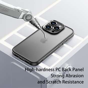 Rock Etui Guard Touch Matte Series do Iphone 16 Pro niebieskie