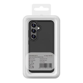 Rock Guard Touch Matte Series Case for Samsung Galaxy S25 Ultra black