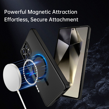 Rock Guard Touch Matte Series Magnetic Case for Samsung Galaxy S25 grey