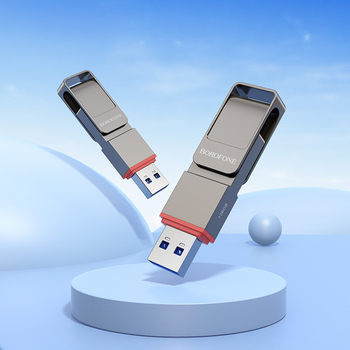 Borofone Pendrive BUD8 Spirit USB 3.2 + Type C 256GB