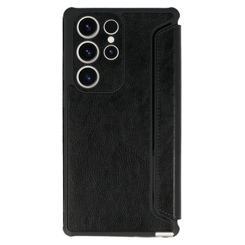 Kabura Razor Leather Book do Samsung Galaxy S25 Ultra czarna