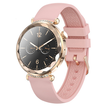 Blavec Smartwatch W-19 Liana HD AMOLED Voice Call (SWW19-RG) różowe złoto + 2 paski