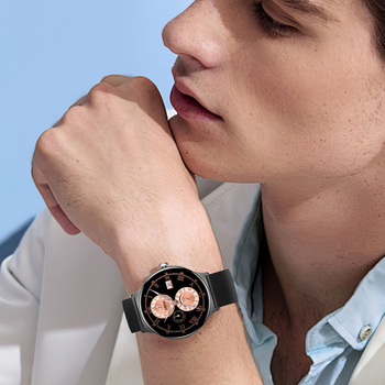 Blavec Smartwatch M-01 Vesta HD AMOLED Voice Call (SWM01-B) czarny
