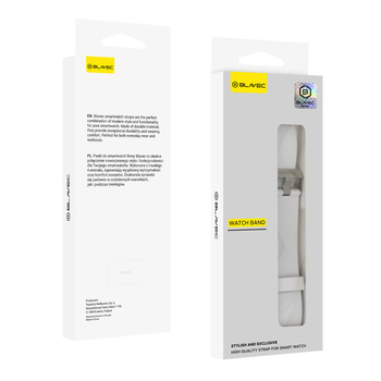 Blavec Pasek do SB-01 Active silikonowy biały