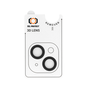 Hartowane szkło Tel Protect 3D Lens na aparat do Iphone 13/13 Mini czarne (obiektyw 2 sztuki)