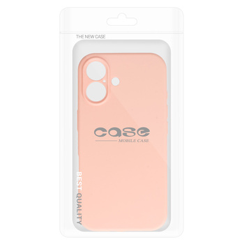 Silicone Lite Case for Iphone 16 peach