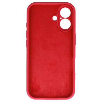 Silicone Lite Case for Iphone 16 raspberry