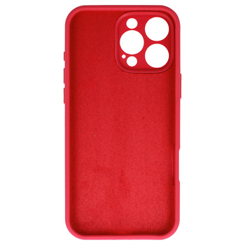 Silicone Lite Case for Iphone 16 Pro raspberry
