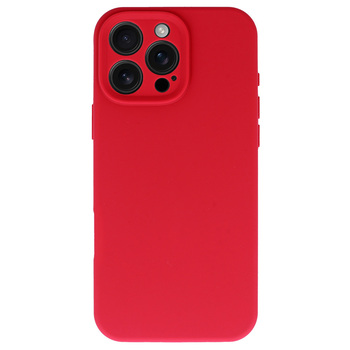 Silicone Lite Case for Iphone 16 Pro raspberry